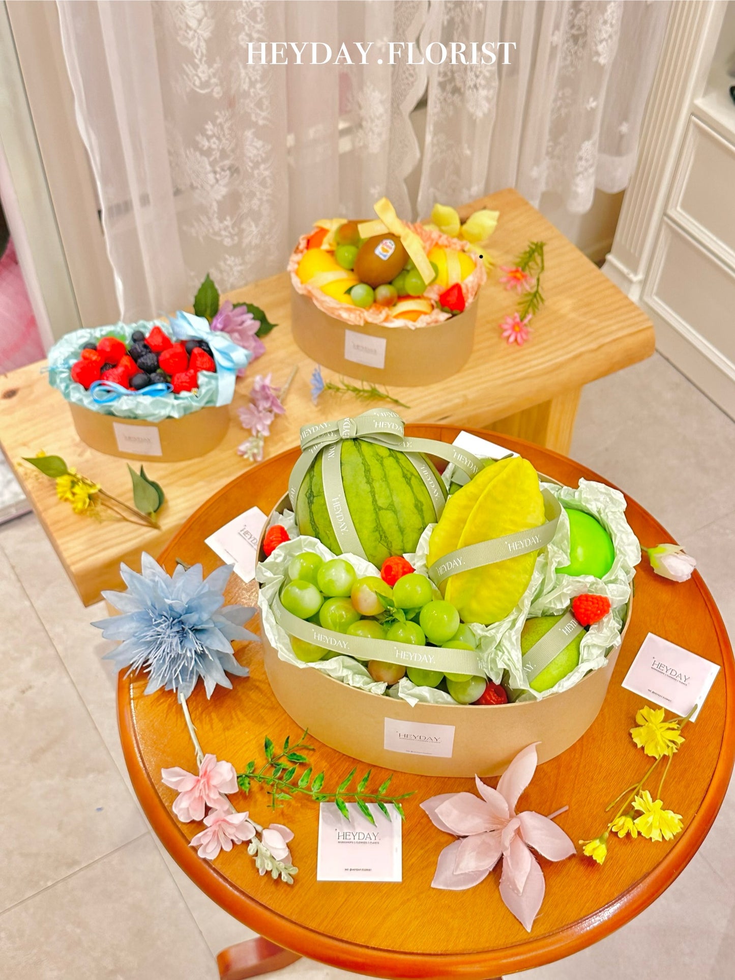 Fresh fruit basket for Mid Autumn Festival #C