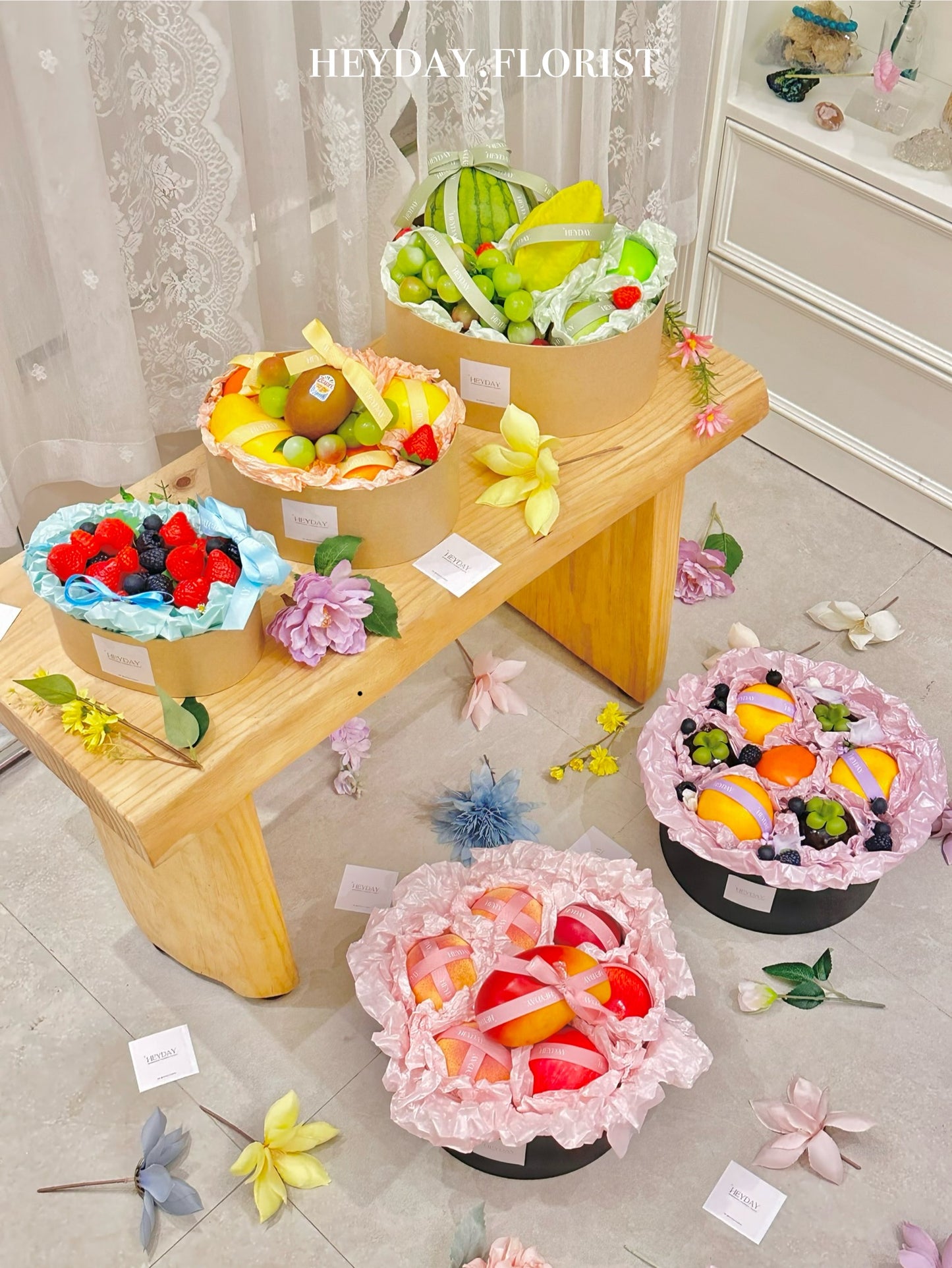 Fresh fruit basket for Mid Autumn Festival #B