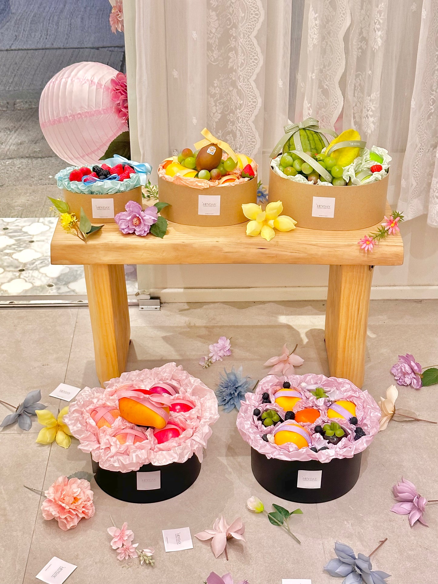 Fresh fruit basket for Mid Autumn Festival #D