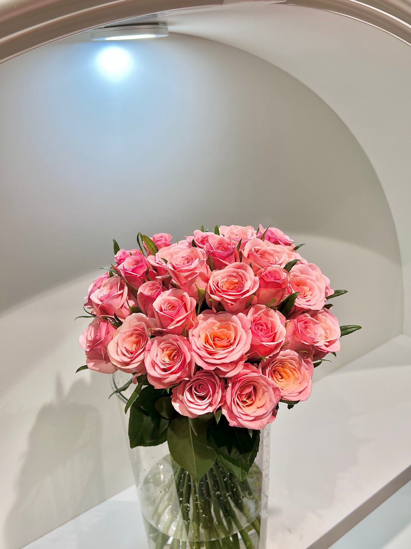 Heart shaped bouquet x 45 roses