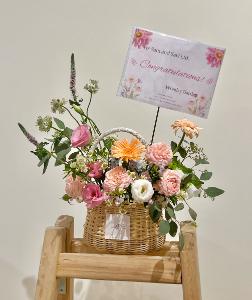 Ivory Board with stick for Grand Opening