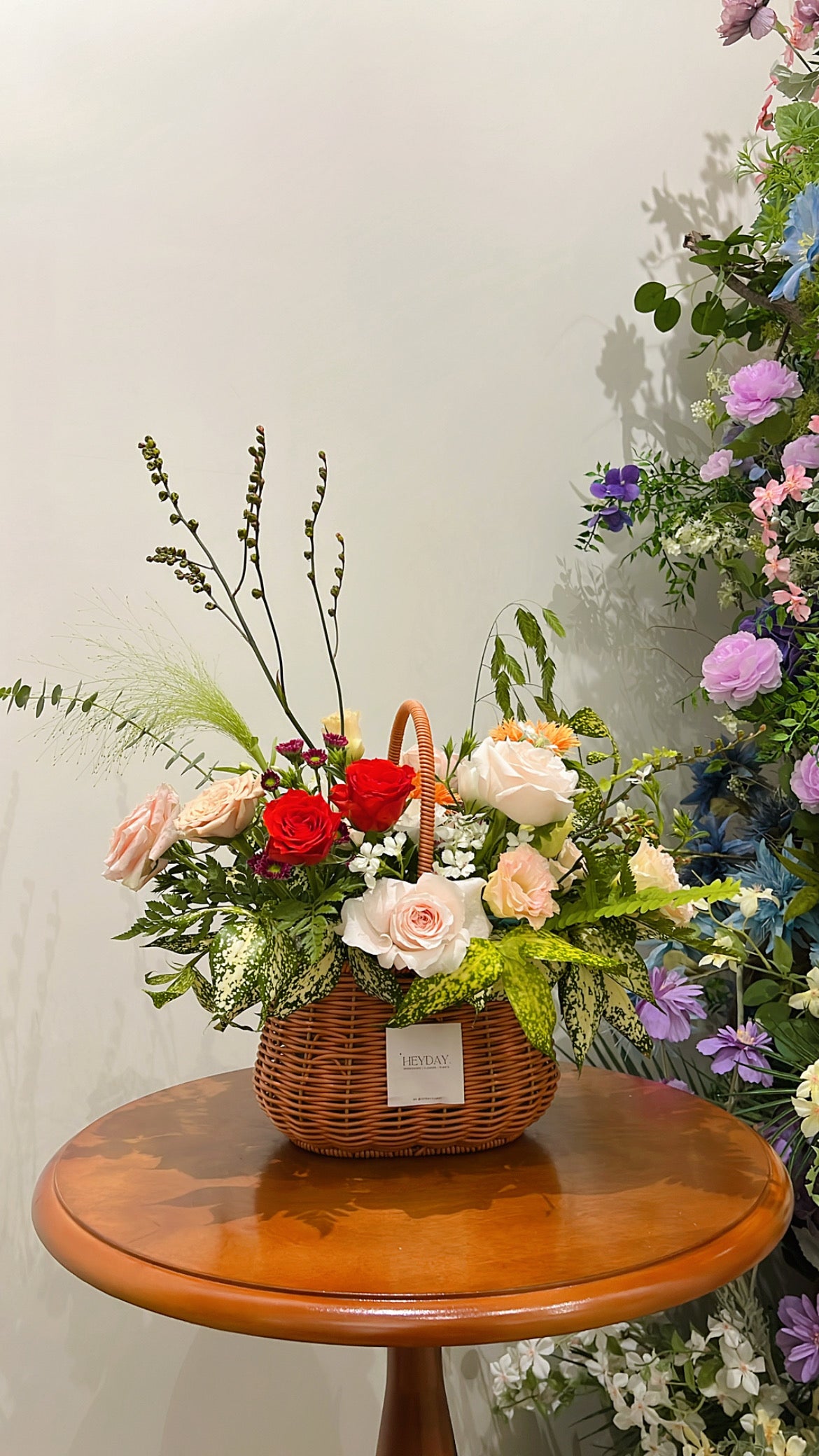 自然花籃工作坊 | Flower Basket