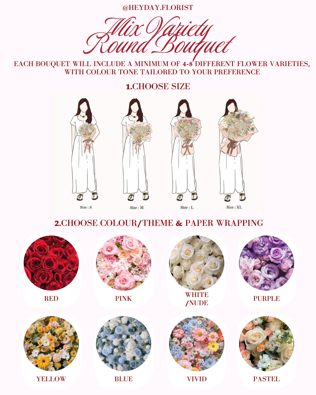 Mix & Match bouquets