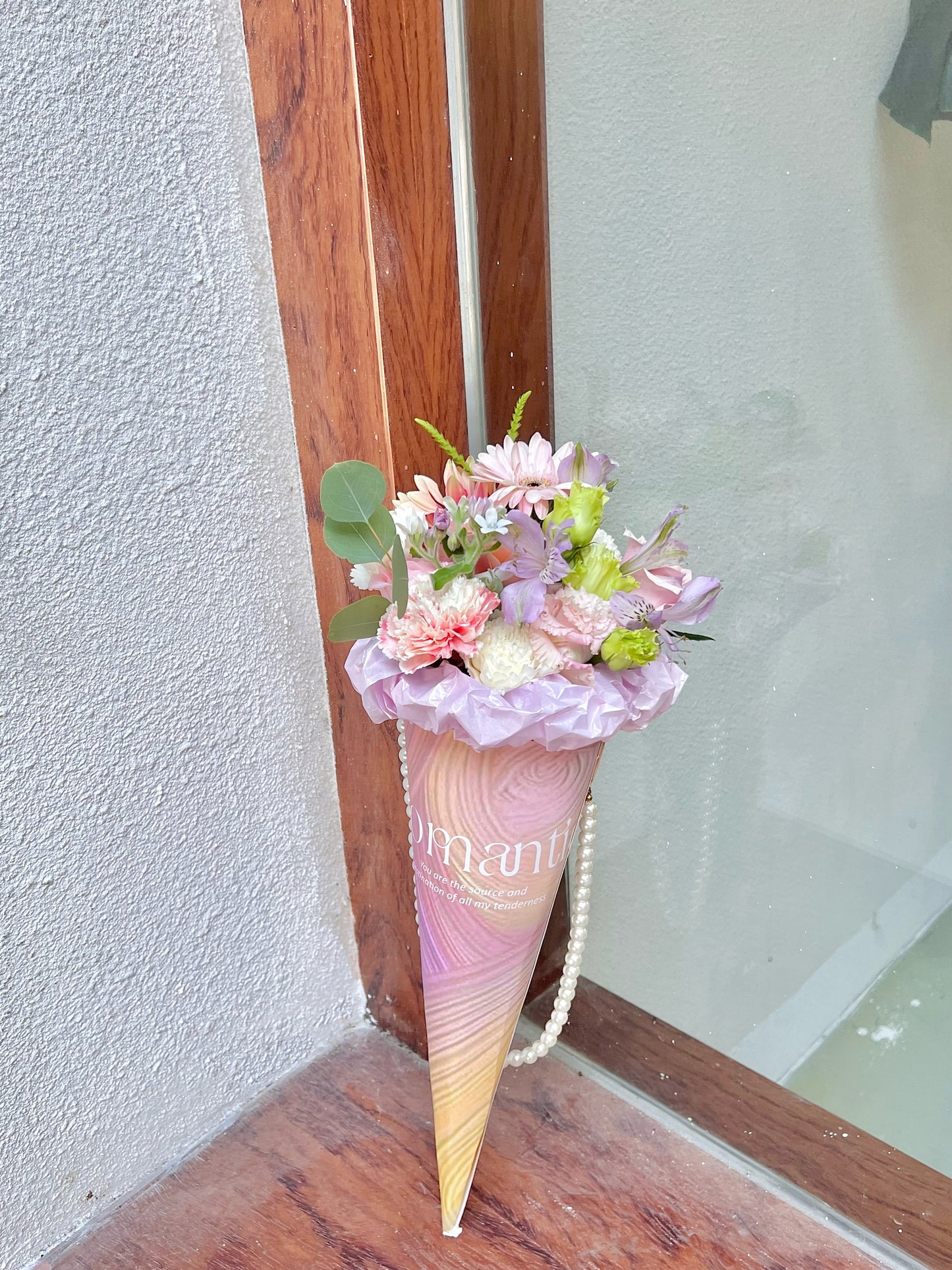 冰淇淋花筒花藝班 | Floral Ice Cream Cone